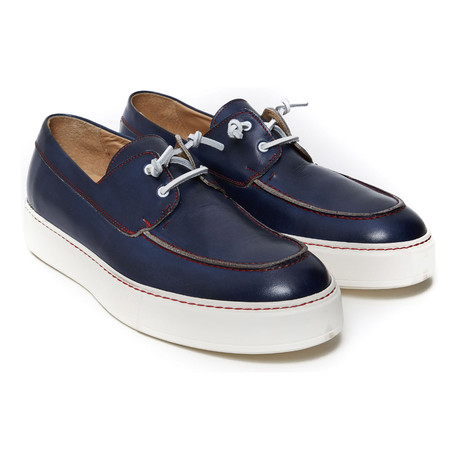 Boat Shoe Sneaker // Navy (Euro: 40)
