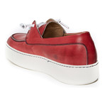 Boat Shoe Sneaker // Red (Euro: 44)