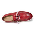 Boat Shoe Sneaker // Red (Euro: 44)