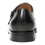 Cap-Toe Monkstrap // Black Goodyear (Euro: 44)