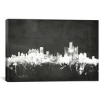 Detroit, Michigan, USA // Blackboard (26"W x 18"H x 0.75"D)