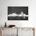 Detroit, Michigan, USA // Blackboard (26"W x 18"H x 0.75"D)