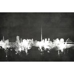 Dublin, Republic Of Ireland // Blackboard (26"W x 18"H x 0.75"D)