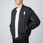 Feather London Bomber // Black (S)