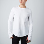 Essential Long Tee  // White (S)