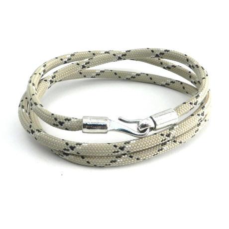 3 Wrap Paracord Bracelet // Tan (Small 7")