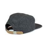 Melton Wool 5 Panel Cap