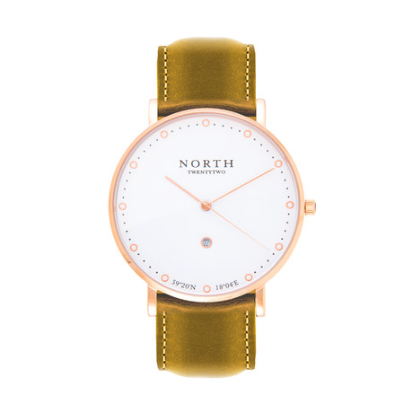 North Twentytwo Oslo Quartz // HS103 (Rose Case)