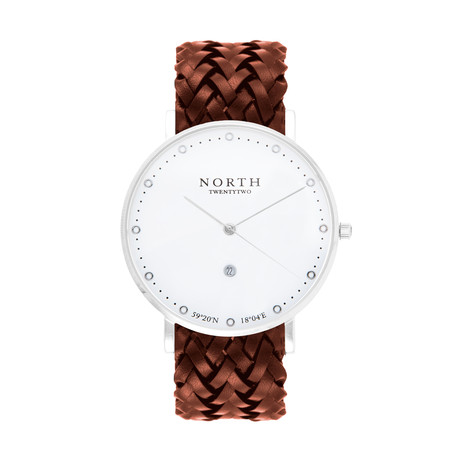 North Twentytwo Stockholm Quartz // HS108 (Silver Case)