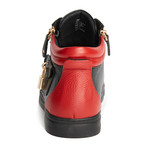 Zappa Mid-Top Sneaker // Red + Black (US: 8)