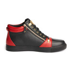 Zappa Mid-Top Sneaker // Red + Black (US: 8)