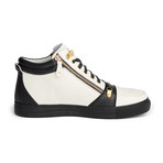 Zappa Mid-Top Sneaker // White + Black (US: 11)