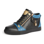 Zappa Mid-Top Sneaker // Black + Navy (US: 8)