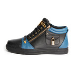 Zappa Mid-Top Sneaker // Black + Navy (US: 8)