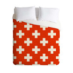 Vermillion Plus // Duvet Cover (Twin)