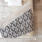 Stacked // Fleece Throw Blanket (Medium)