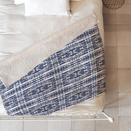 Woven // Fleece Throw Blanket (Medium)