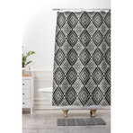 Shakami Black // Shower Curtain