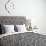 Bogo Denim Rain Light // Duvet Cover (Twin)