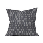 Bogo Denim Mudcloth // Throw Pillow (18" x 18")