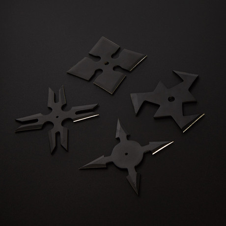 Ninja Throwing Stars Set // STR-BL02