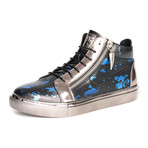 Zack High-Top Sneaker // Blue (US: 10)