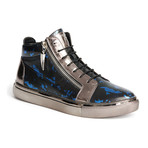 Zack High-Top Sneaker // Blue (US: 10)