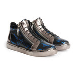 Zack High-Top Sneaker // Blue (US: 10)