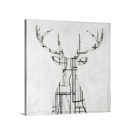 Gridlock (20"W x 20"H x 1.5"D)