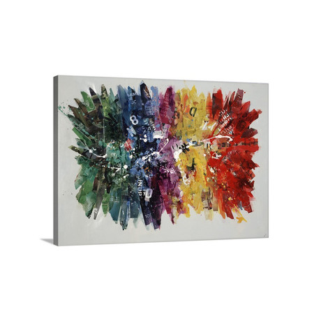 Star Search Beginning (24"W x 17"H x 1.5"D)