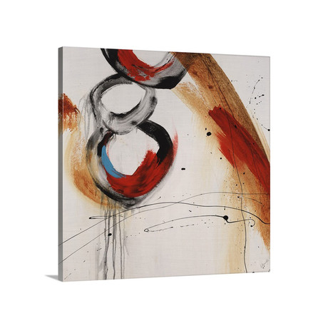 Ends of the Earth I (20"W x 20"H x 1.5"D)