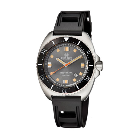 Deep Blue Deep Star Diver Automatic // DSTARSTRAPGREY