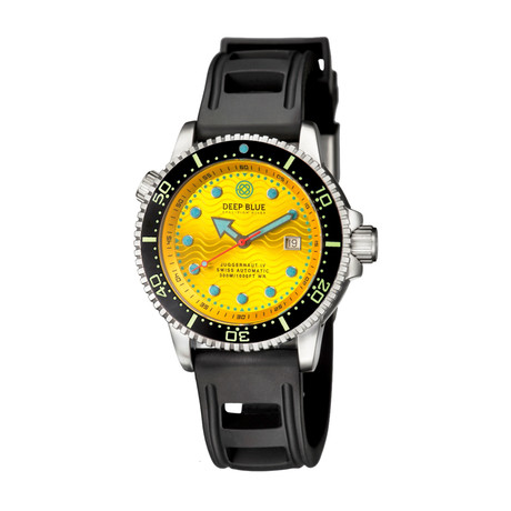 Deep Blue Juggernaut Diver Automatic // JUGG4YELLOW