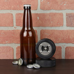 Hockey Puck Bottle Opener