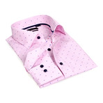 Squared Button-Up // Pink (2XL)