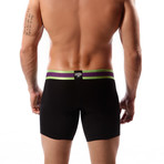 Cotton Boxer Brief // Black (L)