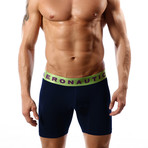 Cotton Boxer Brief // Dark Blue (L)