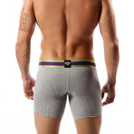 Cotton Boxer Brief // Jasper Gray (XL)