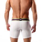 Cotton Boxer Brief // White (M)