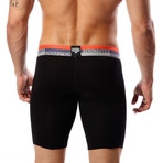 Cotton Athletic Boxer // Black (XL)