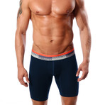 Cotton Athletic Boxer // Dark Blue (S)