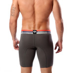 Cotton Athletic Boxer // Dark Gray (S)