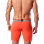 Cotton Athletic Boxer // Orange (M)