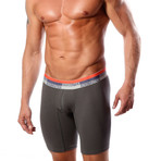 Cotton Athletic Boxer // Dark Gray (S)