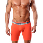 Cotton Athletic Boxer // Orange (M)