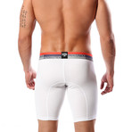 Cotton Athletic Boxer // White (L)