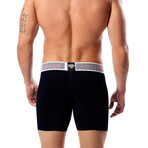 Microfiber Boxer Brief // Black (M)