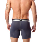 Microfiber Boxer Brief // Dark Gray (S)