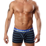 Aeronautica Microfiber Trunk // Blue + Pistacho (S)