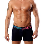 Aeronautica Micro Fishnet Trunk // Black (L)